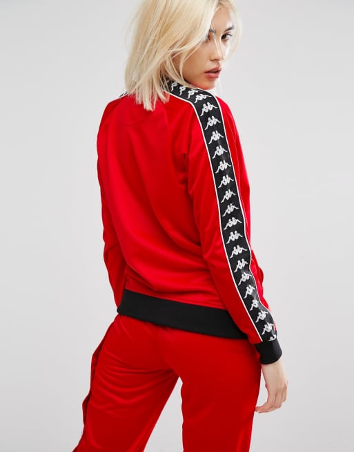 Kappa Zip Front Tracksuit Top With | ASOS