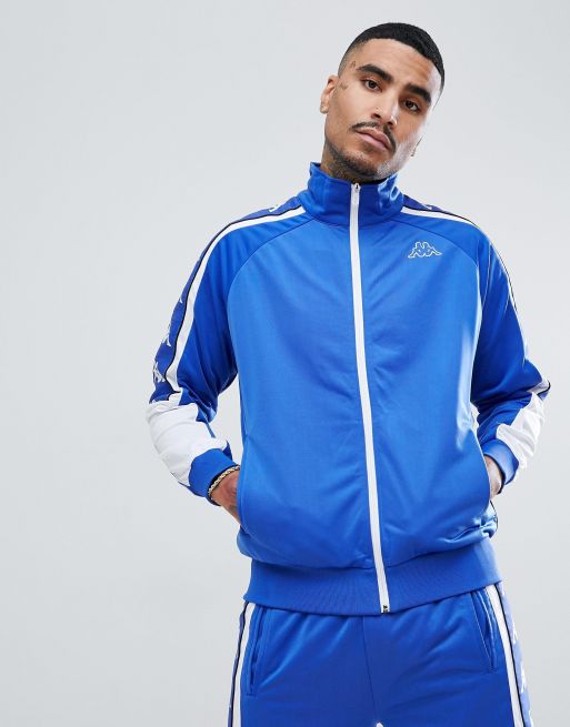 Kappa track shop jacket blue