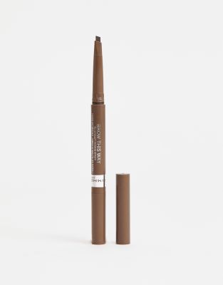 фото Карандаш для бровей rimmel brow this way-коричневый rimmel london