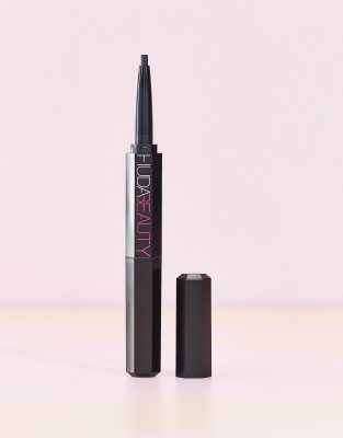 фото Карандаш для глаз и жидкая подводка huda beauty life liner duo - vanta black-черный