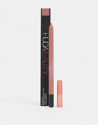 фото Карандаш для губ huda beauty lip contour 2.0 - pinky brown-розовый цвет