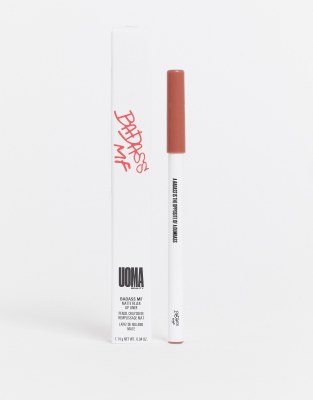 фото Карандаш для губ uoma beauty badass matte filler lip liner (kitt)-розовый цвет