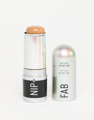 фото Карандаш для контурирования nip+fab make up fix stix definition medium sculpt-белый