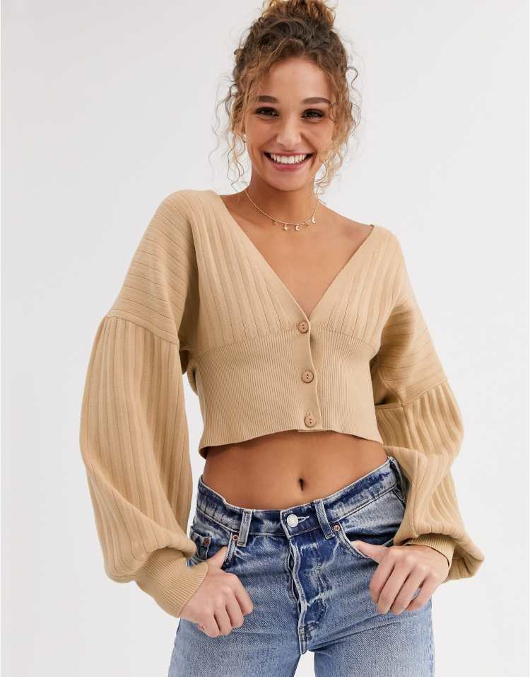 Asos Интернет Магазин Женские Бежевые Кардиганы