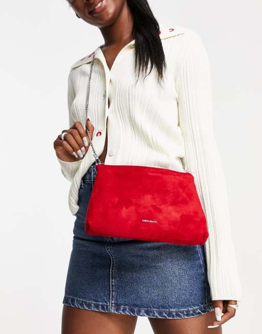 Sac daim online rouge