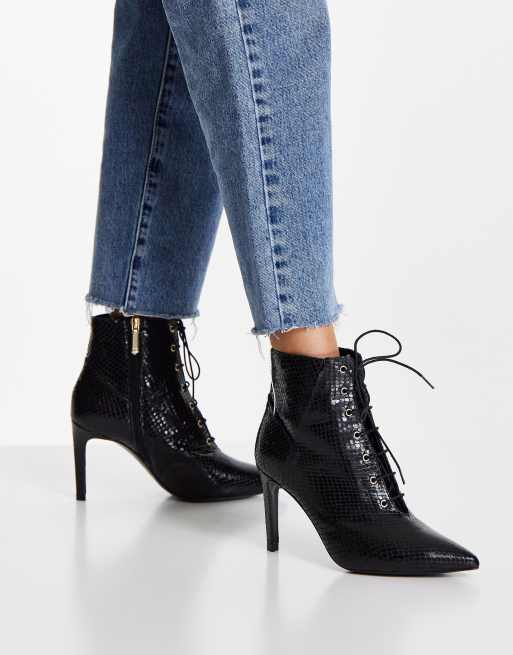 Karen Millen - Ella - Bottines hauteur cheville - Noir, 3 de 4