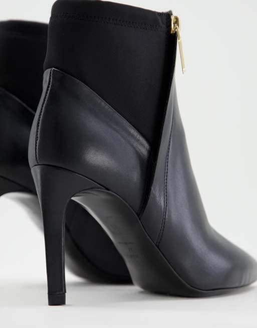 Karen millen black ankle on sale boots