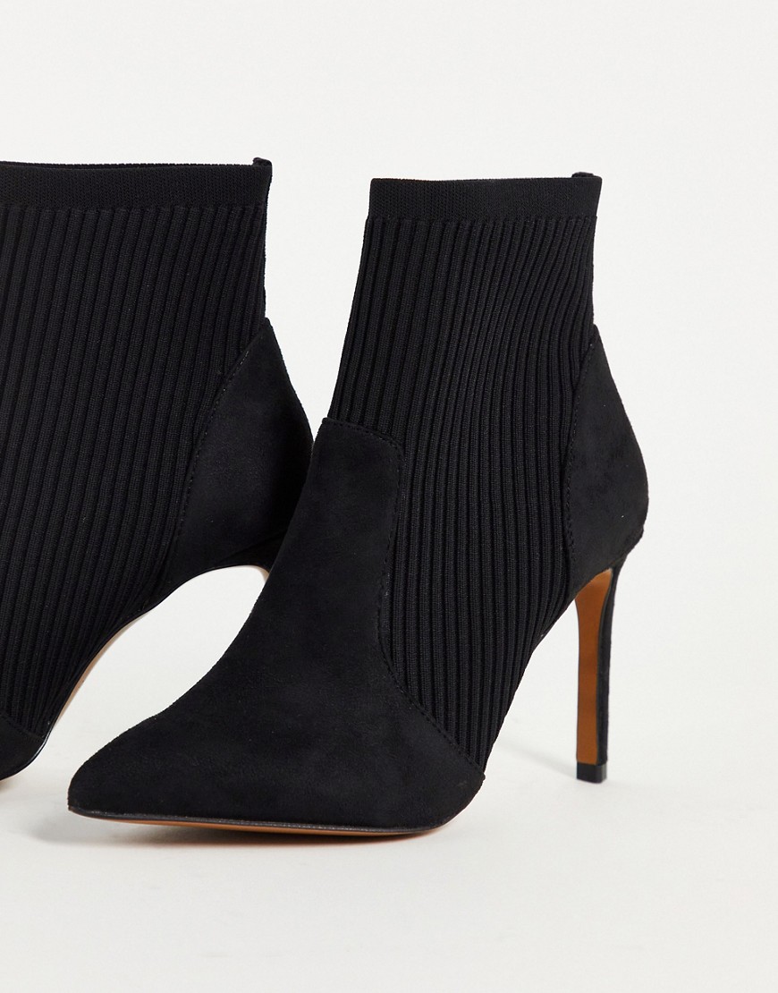 Karen Millen ella high ankle boots in black