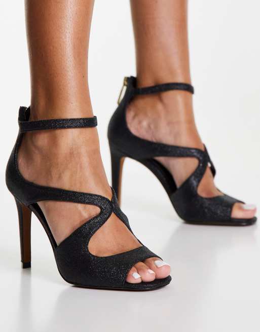 Karen Millen - Ella - Sandalen met hak in zwart , 2 van 4