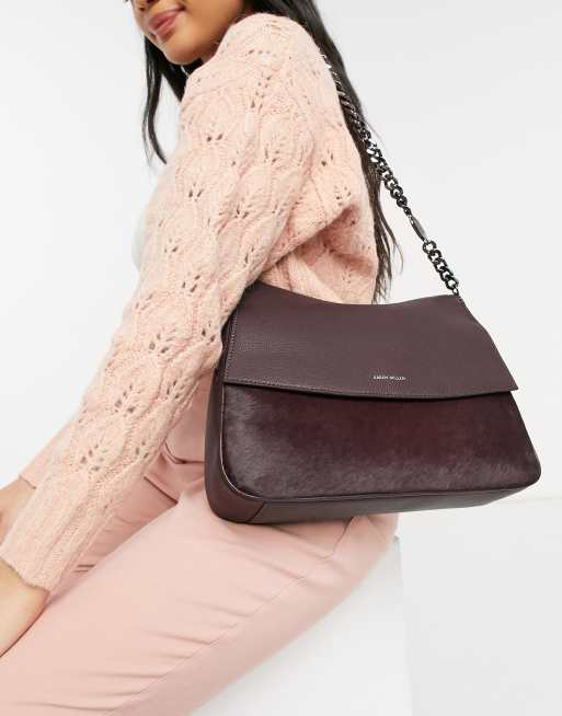 Karen millen leather online bag