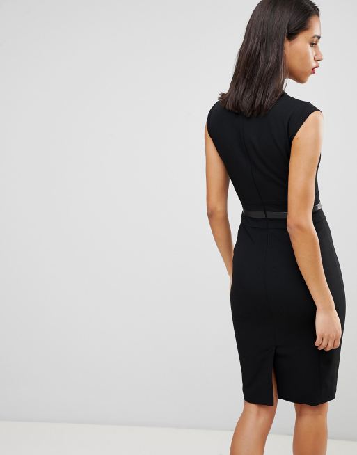 Karen millen robe noire best sale