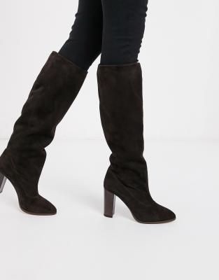 bottes souples daim