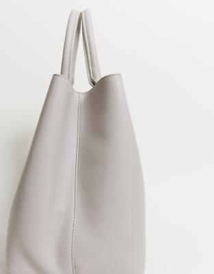 asos grey bag