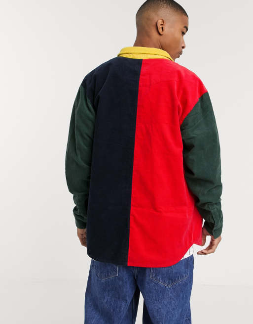 Karl Kani - Camicia a coste con logo Signature, 2 di 4