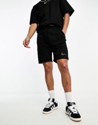 Karl Kani co-ord small signature jersey shorts in black