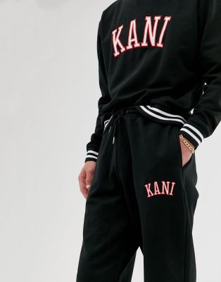 karl kani velour suit