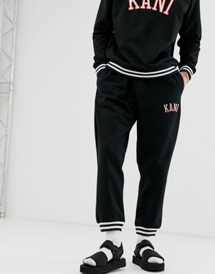 Karl Kani College sweatpants in black | ASOS