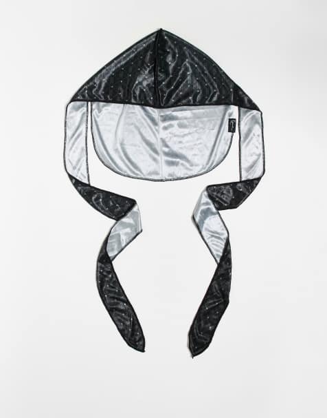 Karl Kani - Durag in zwart - view 1