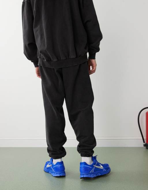 Karl Kani - Joggers neri con scritta in coordinato, 3 di 5