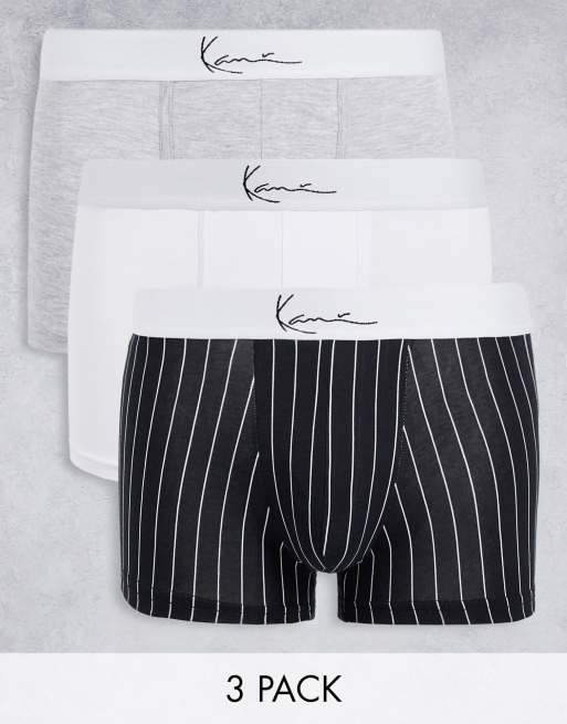 Calvin Klein intense power 2-pack boxers with coloured logo waistband in  black