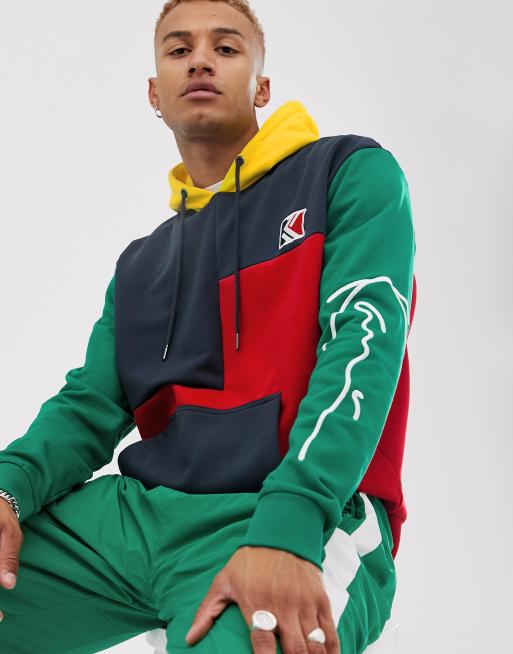 Karl kani 2024 retro block hoodie