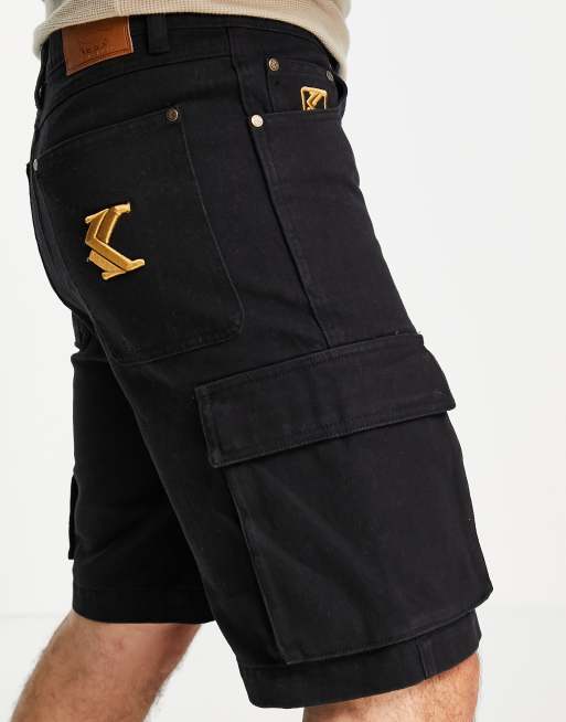 karl kani pinstripe shorts