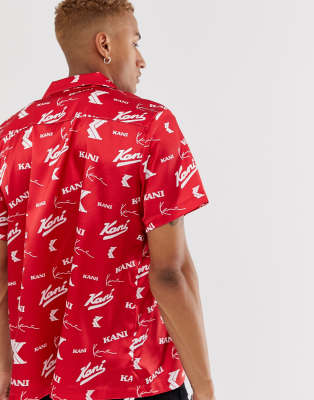 karl kani red shirt