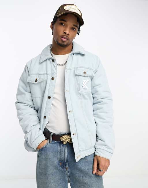 Veste en best sale jean karl kani