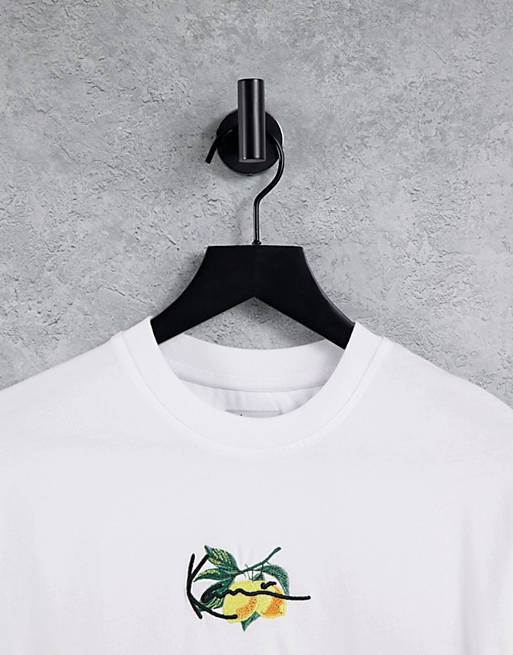 Consumeren Oogverblindend nauwelijks Karl Kani oversized t-shirt with retro fruit logo | ASOS