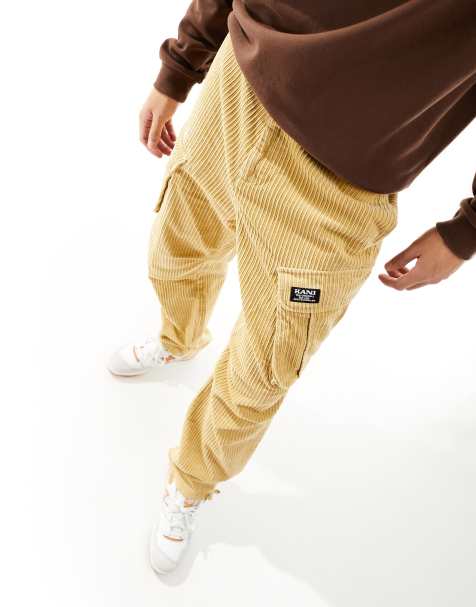 Chile Jogger Pantalon cargo pour homme en velours à fines côtes 1500 c