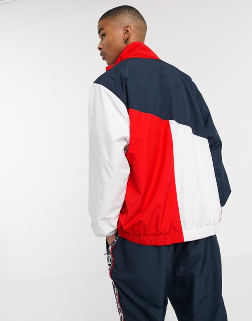 Karl kani retro discount block track jacket