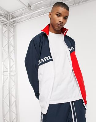 Karl kani retro snake track online jacket