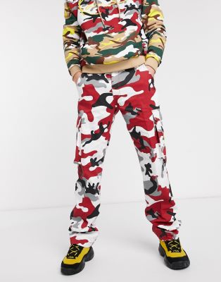 baggy camo sweatpants