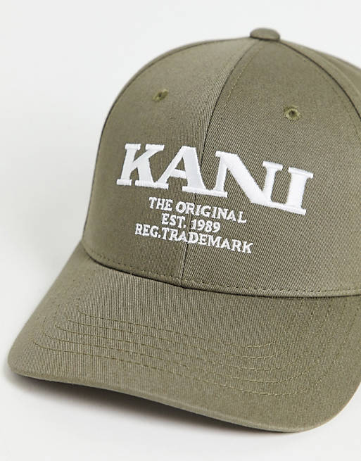  Caps & Hats/Karl Kani retro cap in dark green 