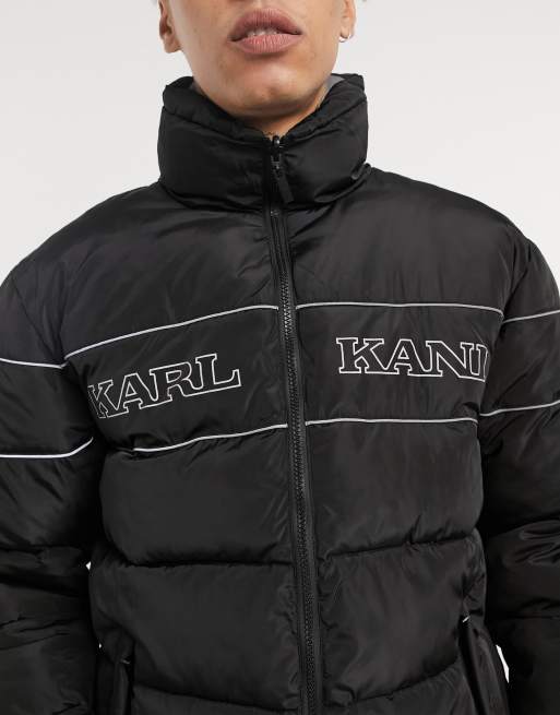 Karl Kani Bubble Coat Silver S