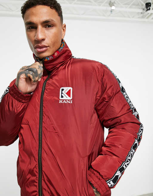 Karl kani retro store reversible puffer