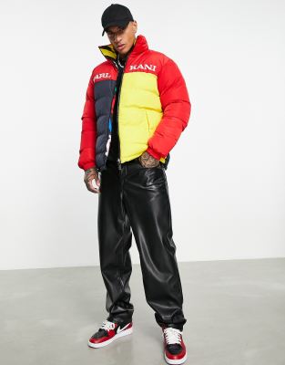 karl kani reversible puffer jacket