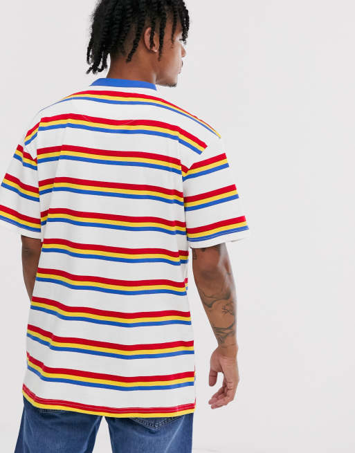 Karl kani retro online stripe tee