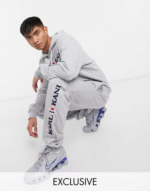 Karl Kani Retro sweatpants in gray