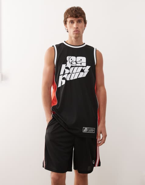 Karl Kani ‑ Signature ‑ Basketballshorts in Schwarz - view 1