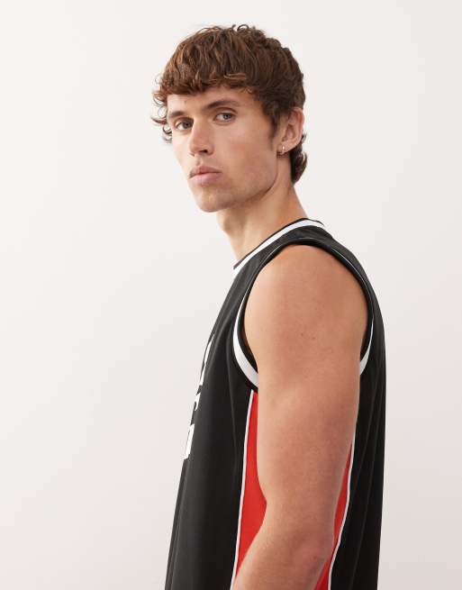 Karl Kani ‑ Signature ‑ Basketballtrikot in Schwarz, 3 von 5