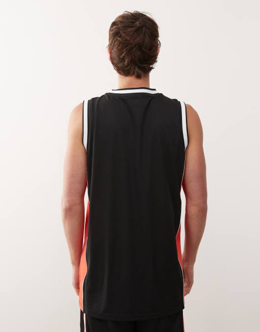 Karl Kani ‑ Signature ‑ Basketballtrikot in Schwarz, 4 von 5