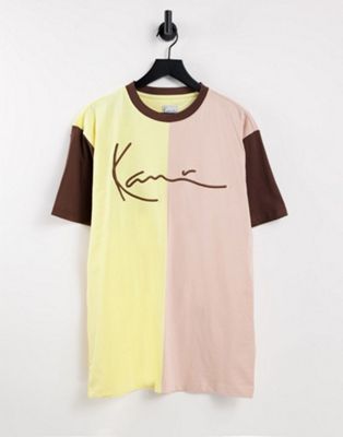 Karl Kani signature block t-shirt in multi