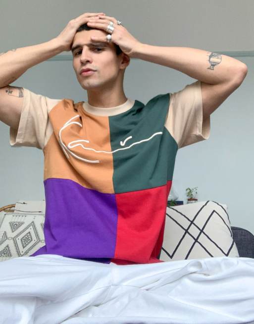 Karl Kani – Signature – Blockfärgad t-shirt i flera färger