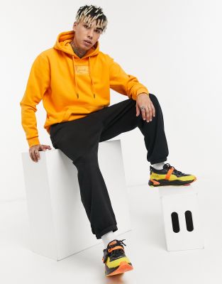 vans overhead box logo hoodie