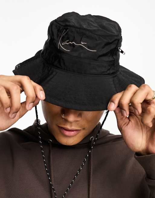 Signature black hot sale fisherman's cap