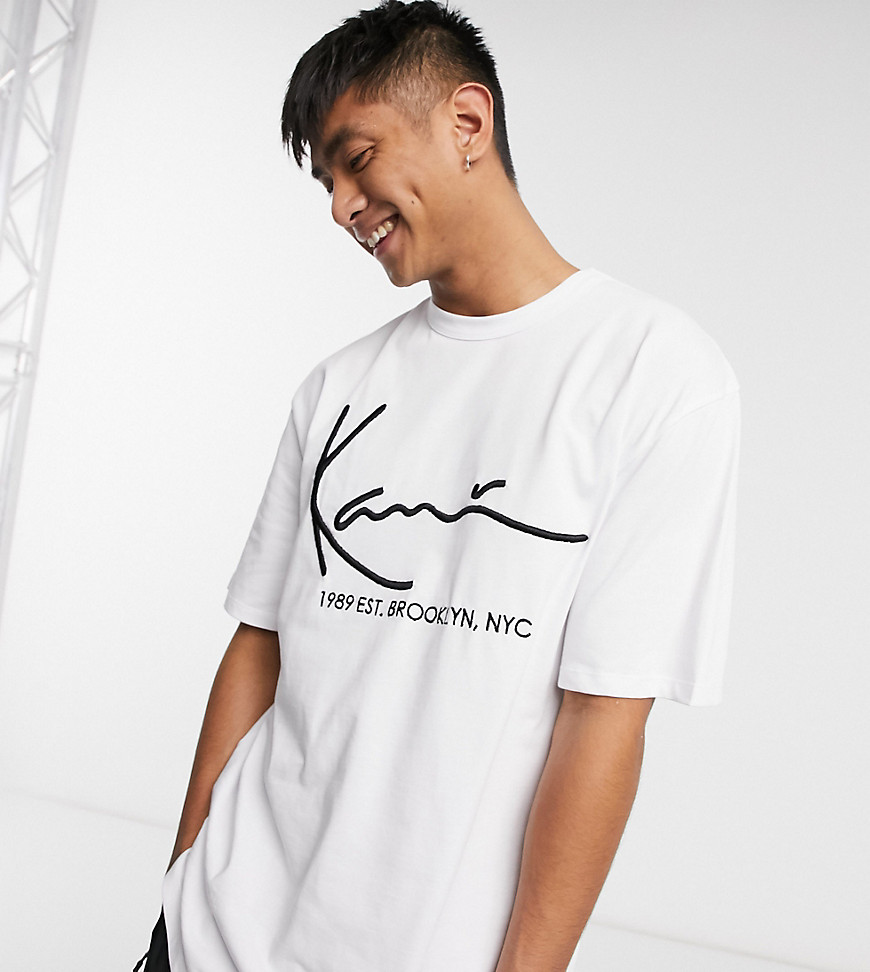 Karl Kani - Signature - Hvid T-shirt