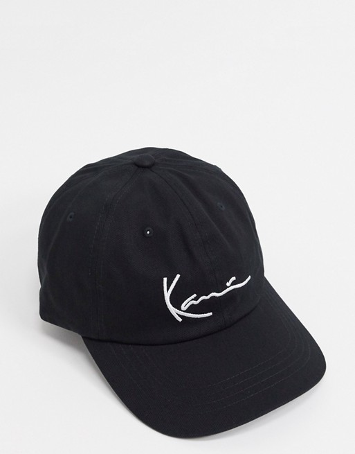 Karl Kani Signature logo cap in black