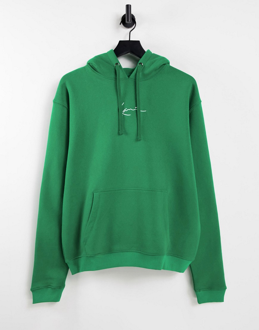 Karl Kani Signature Logo Hoodie In Green | ModeSens