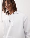 [Karl Kani] Karl Kani signature logo hoodie in white L WHITE